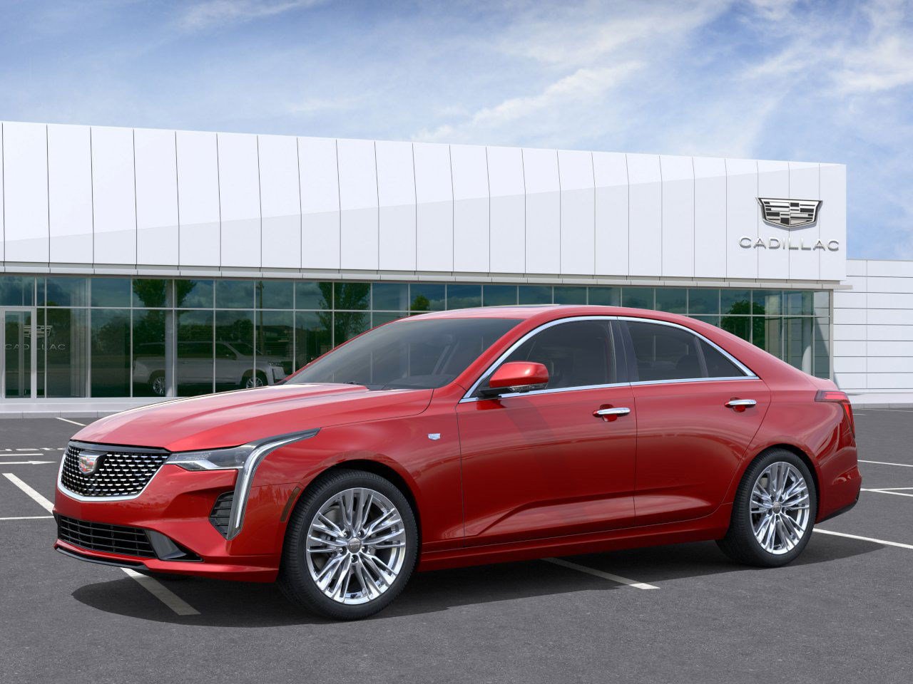 New 2025 Cadillac CT4 Premium Luxury w/ Technology Package AWD/4WD image 2