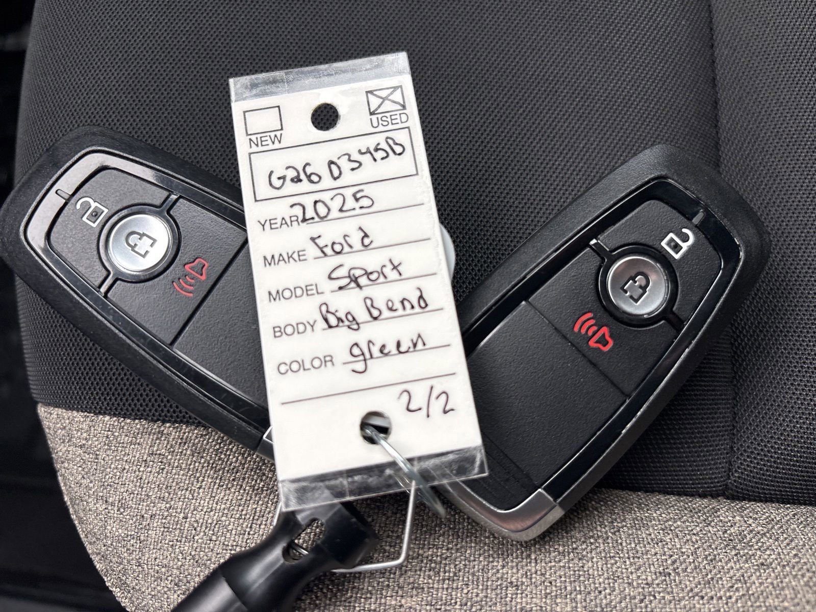 Used 2025 Ford Bronco Sport Big Bend AWD/4WD image 32