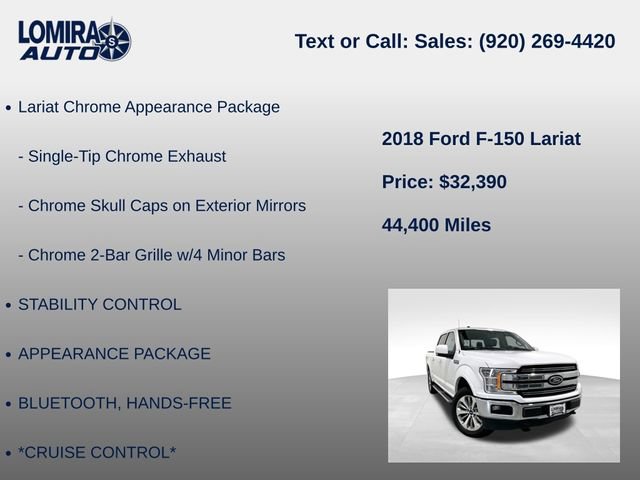 Used 2018 Ford F150 Lariat AWD/4WD image 14