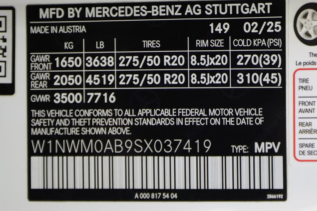 Used 2025 Mercedes-Benz G 580 w/ EQ Technology image 58