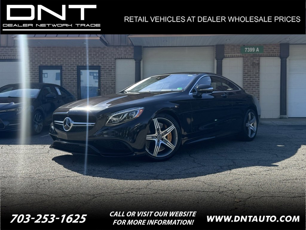 Used 2015 Mercedes-Benz S 63 AMG 4MATIC Coupe image 1