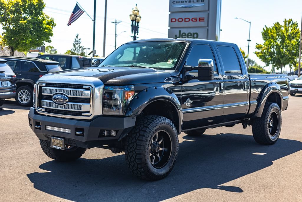Used 2014 Ford F350 Platinum AWD/4WD image 4