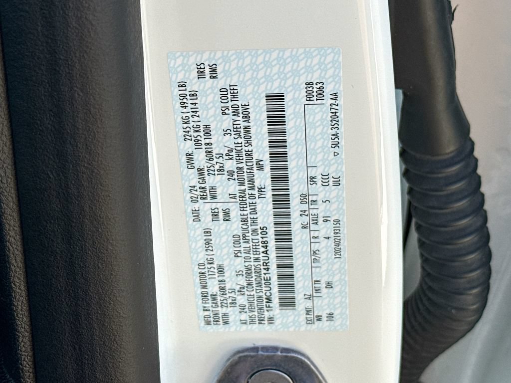 Used 2024 Ford Escape SE w/ PHEV Premium Package FWD image 36