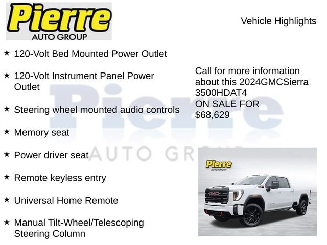 Used 2024 GMC Sierra 3500 AT4 w/ AT4 Preferred Package image 23