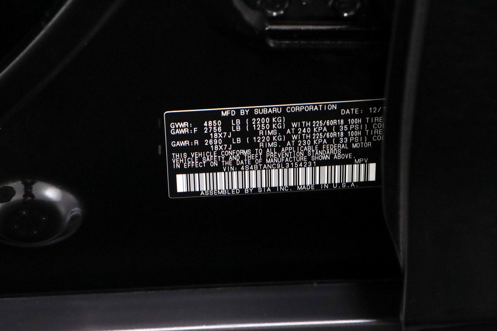 Used 2020 Subaru Outback Limited image 33