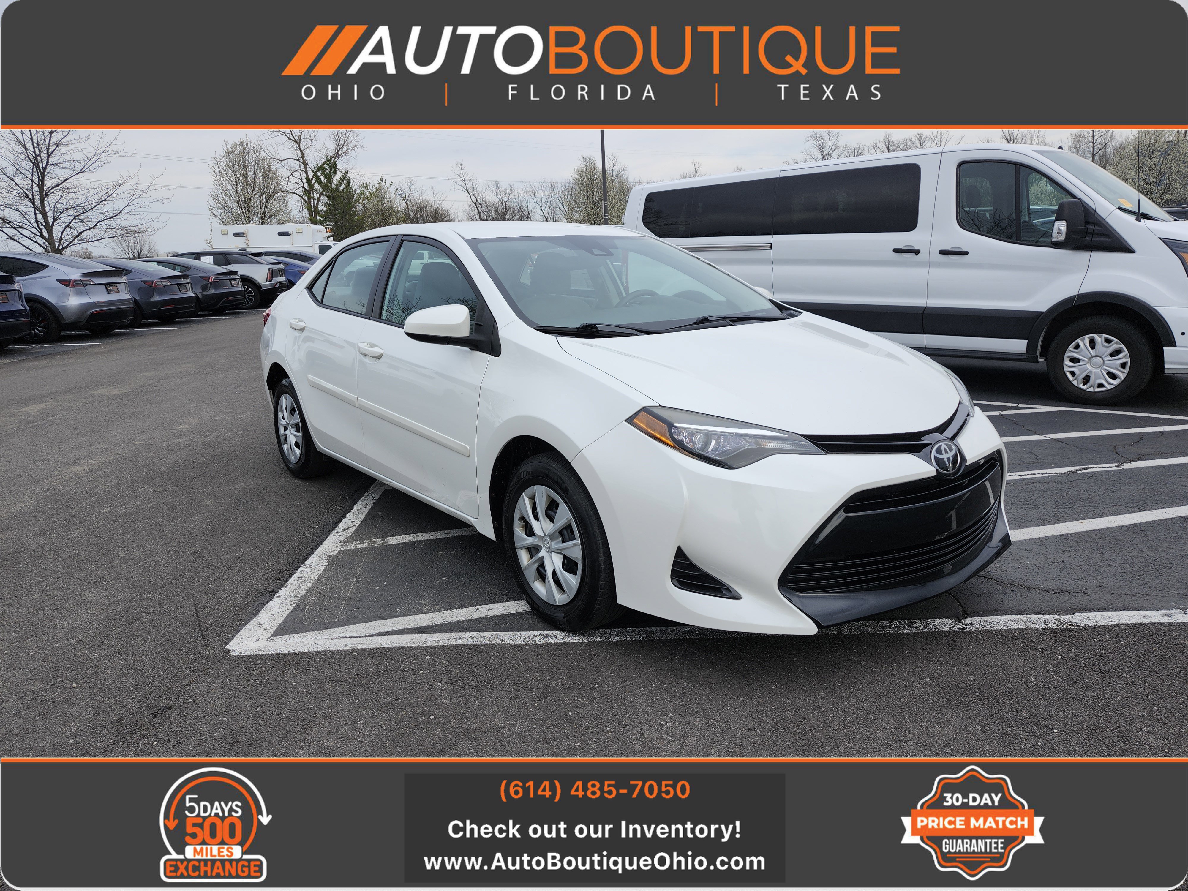 Used 2017 Toyota Corolla LE w/ Body Protection Package
