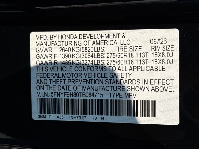 Used 2026 Honda Passport TrailSport Elite image 19