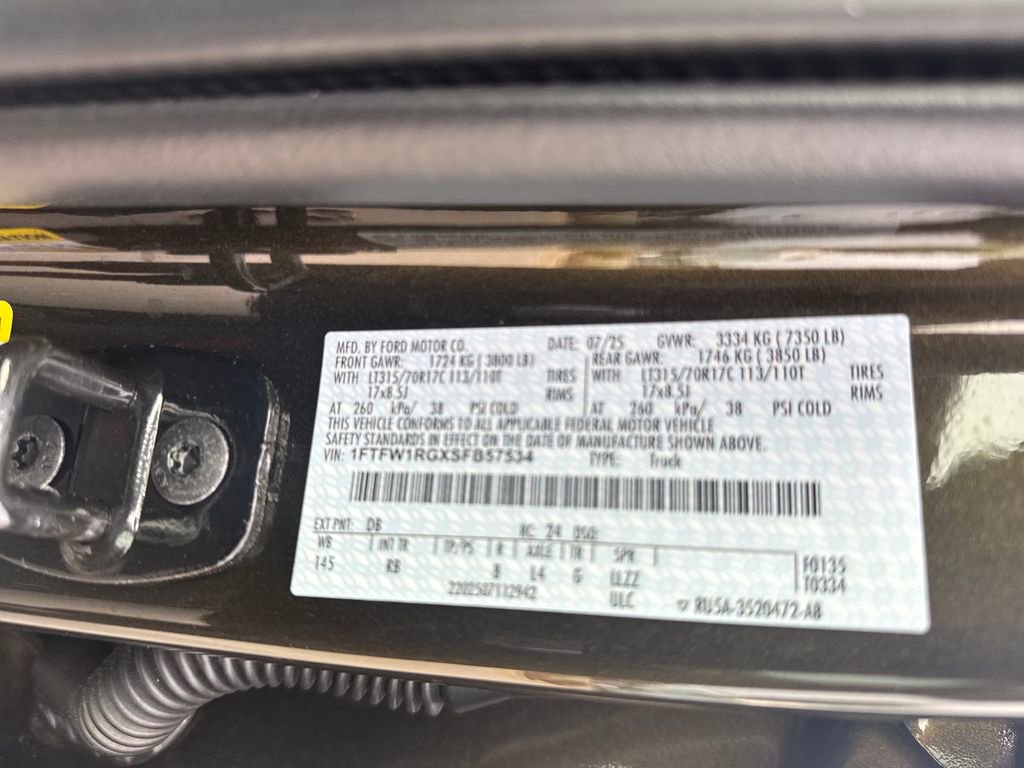 Used 2025 Ford F150 Raptor AWD/4WD image 31