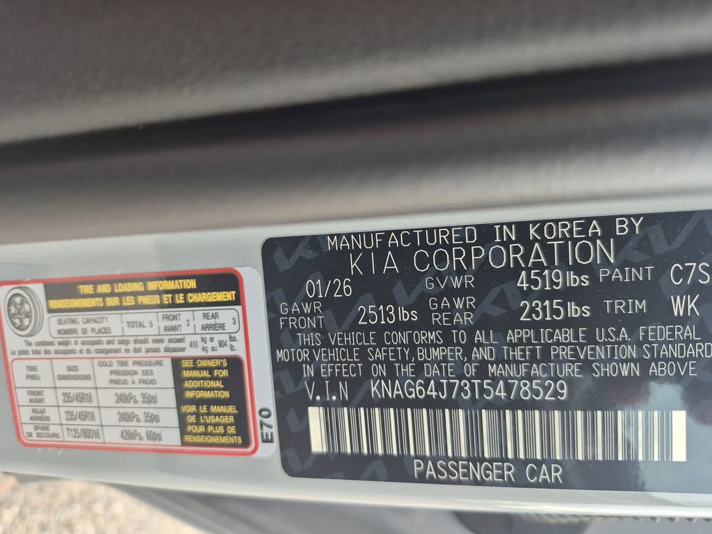 New 2026 Kia K5 GT-Line image 28