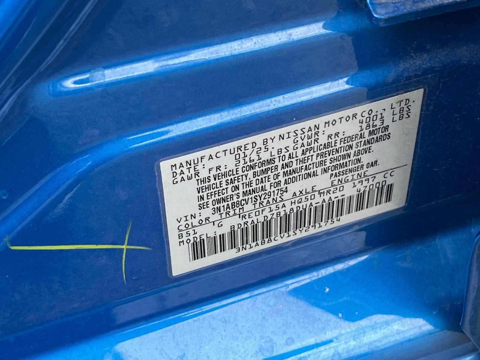 Used 2025 Nissan Sentra SV FWD image 28