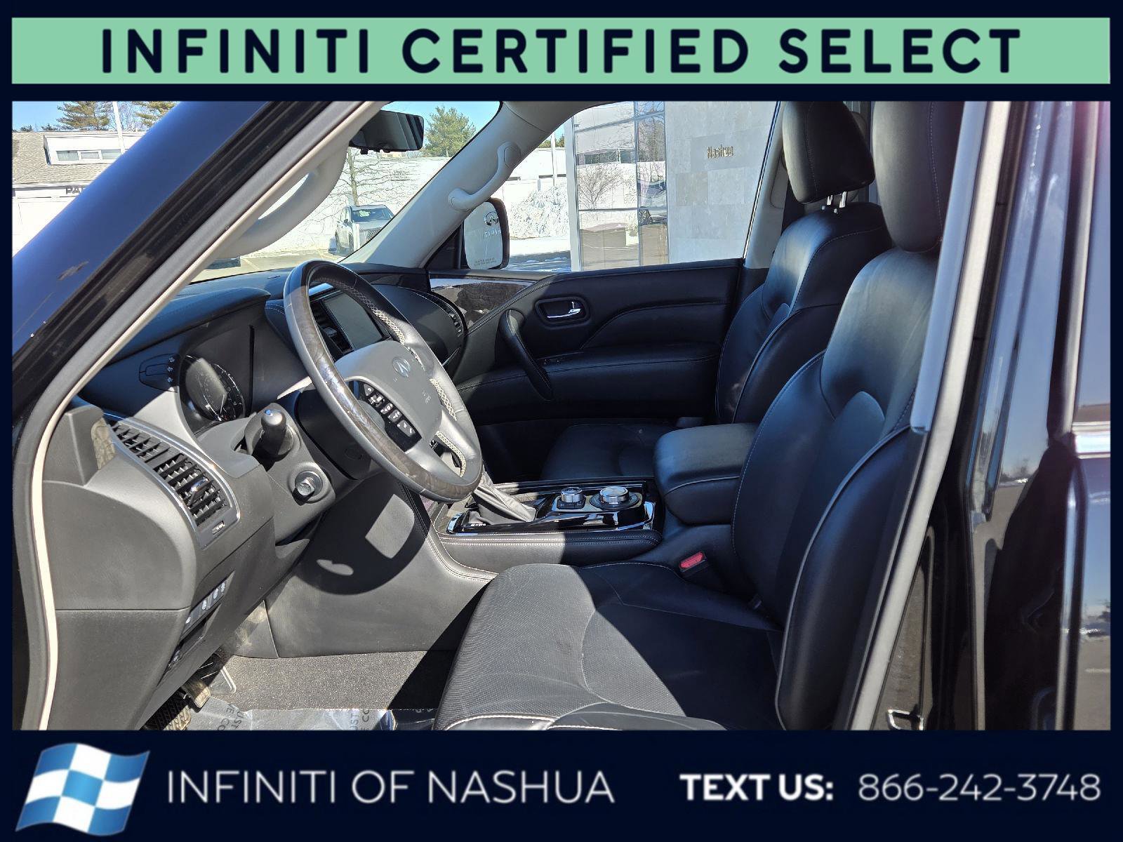 Certified 2021 INFINITI QX80 Luxe w/ All-Season Package image 4