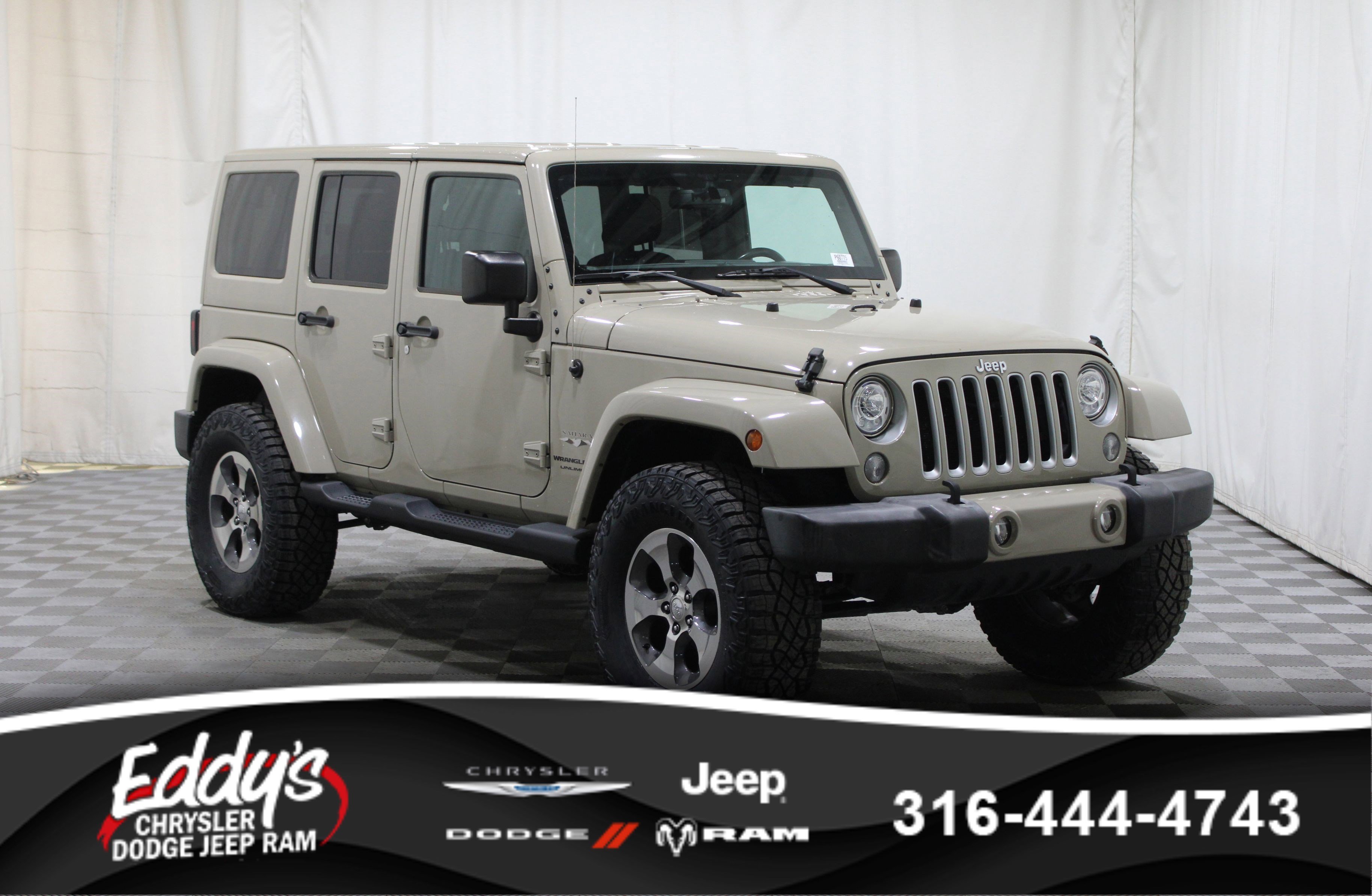 Used 2018 Jeep Wrangler Unlimited Sahara image 1