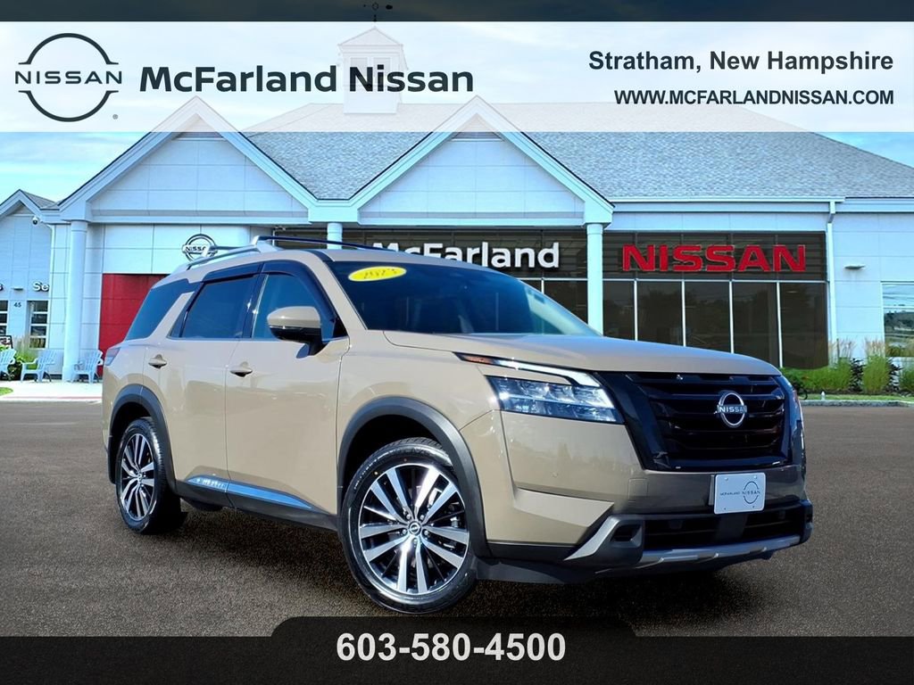 Certified 2023 Nissan Pathfinder Platinum w/ Black Appearance Package AWD/4WD image 1