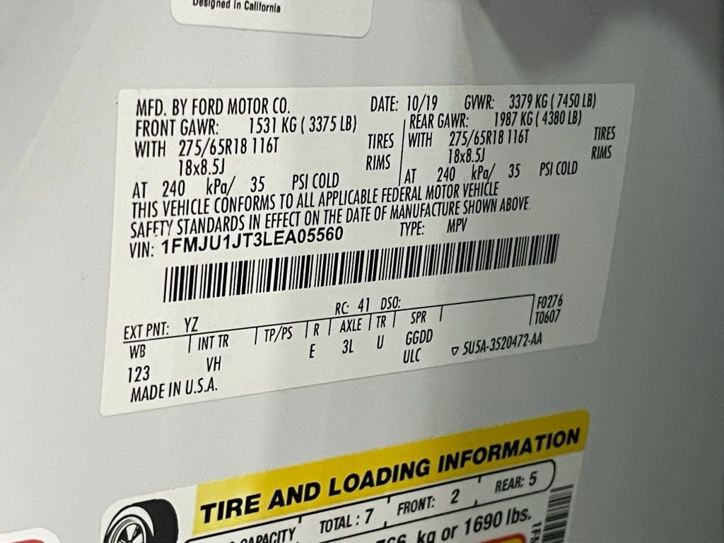 Used 2020 Ford Expedition XLT w/ Equipment Group 202A image 30