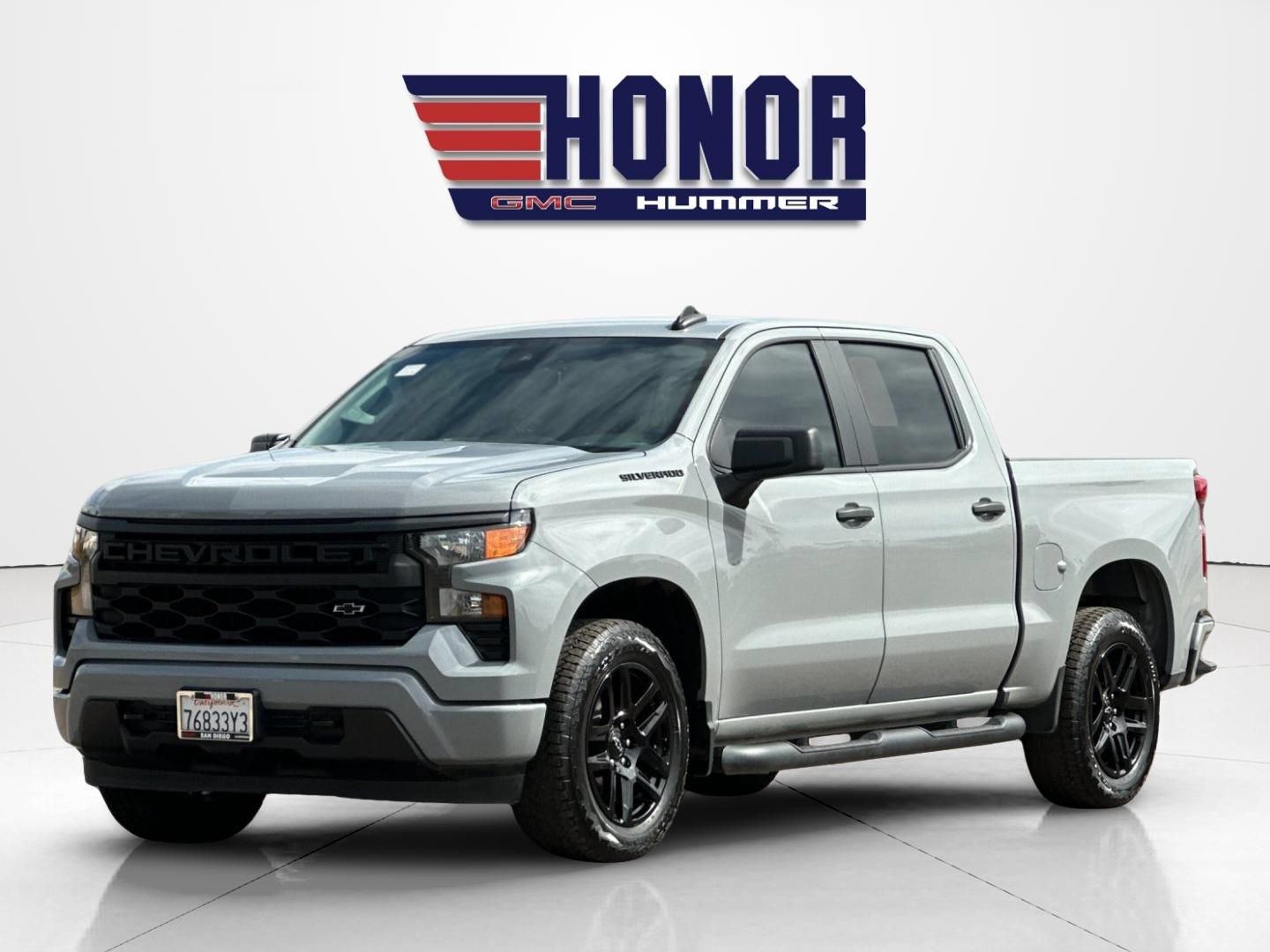 Used 2024 Chevrolet Silverado 1500 Custom w/ Turbomax Blackout Package RWD image 8