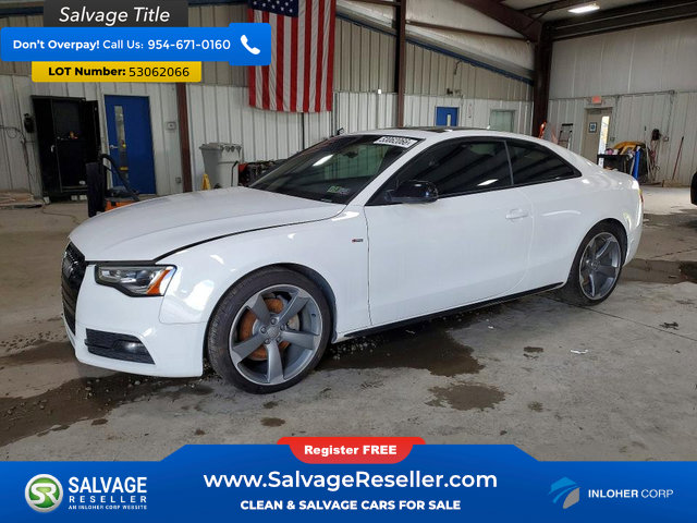 Used 2015 Audi A5 2.0T Premium Plus w/ Technology Package AWD/4WD image 1
