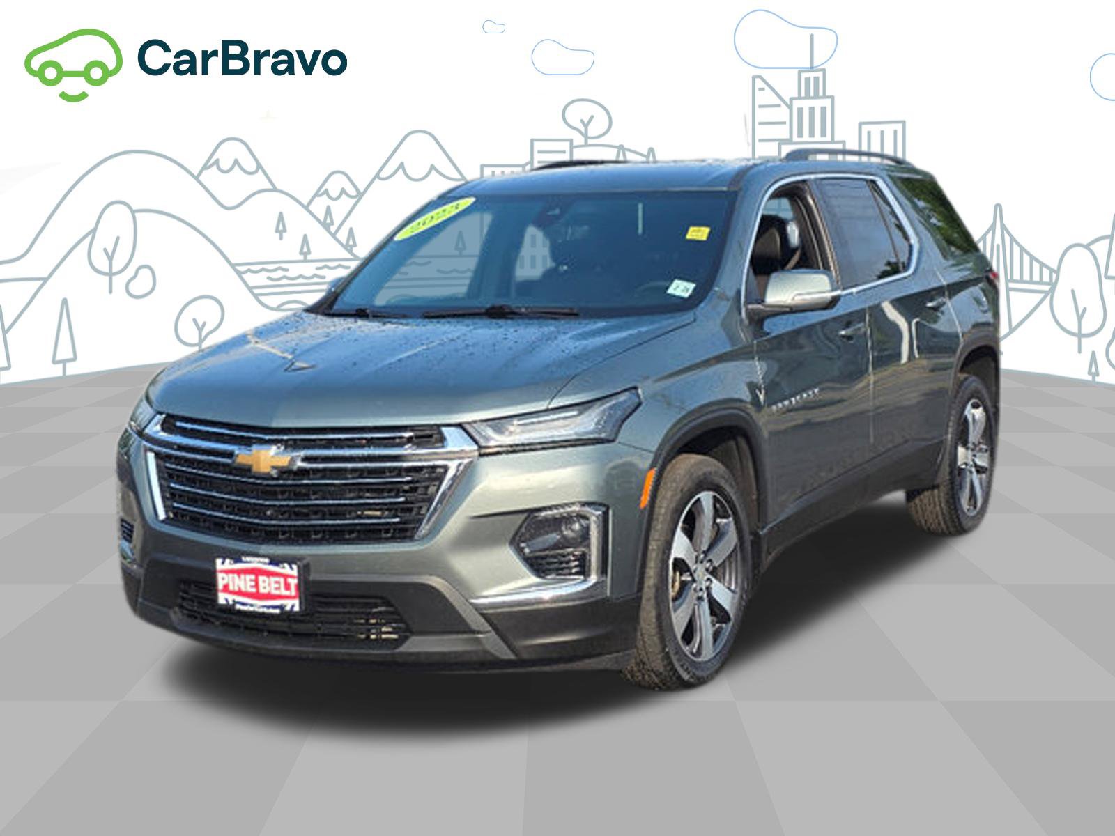 Certified 2023 Chevrolet Traverse LT w/ LT Premium Package AWD/4WD image 1
