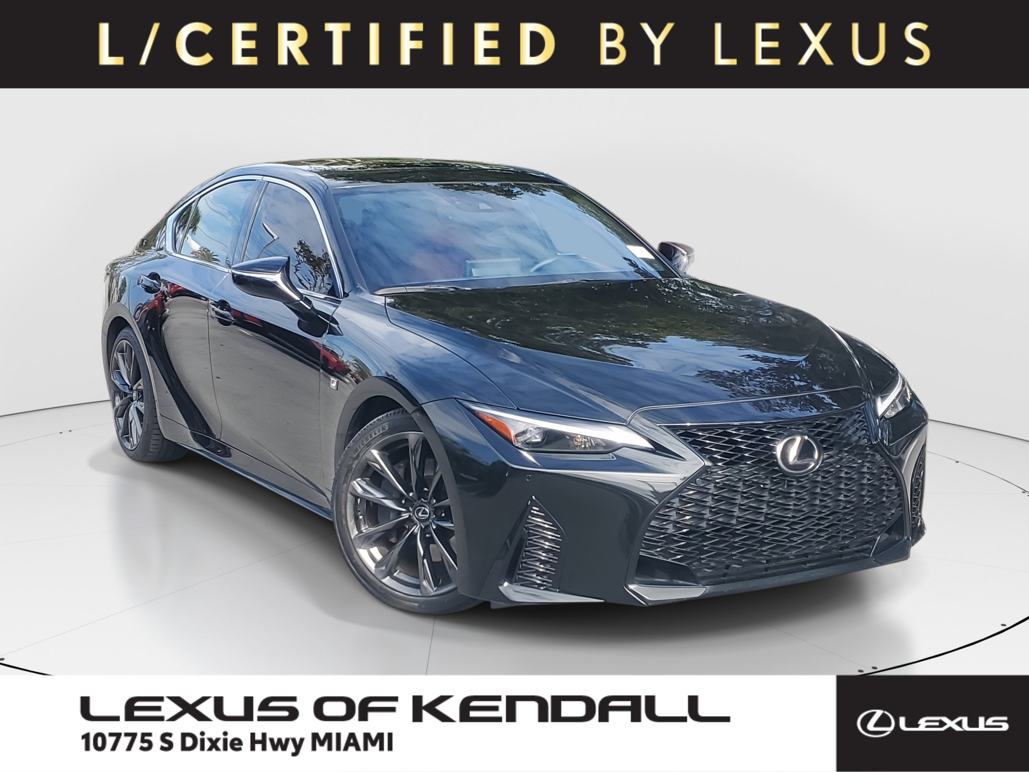 Certified 2023 Lexus IS 350 F Sport w/ Memory Package image 1