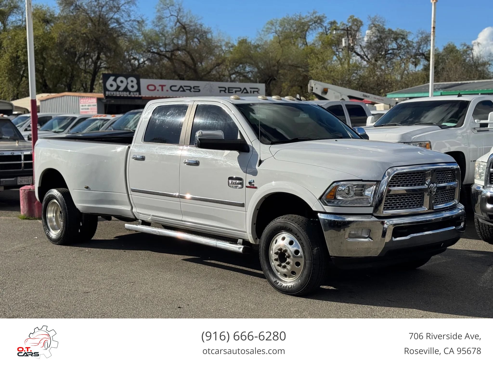 Used 2015 RAM 3500 Laramie Longhorn AWD/4WD image 1