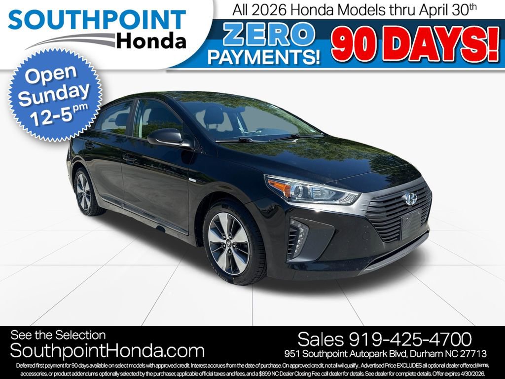 Used 2018 Hyundai Ioniq Plug-In Hybrid FWD image 1