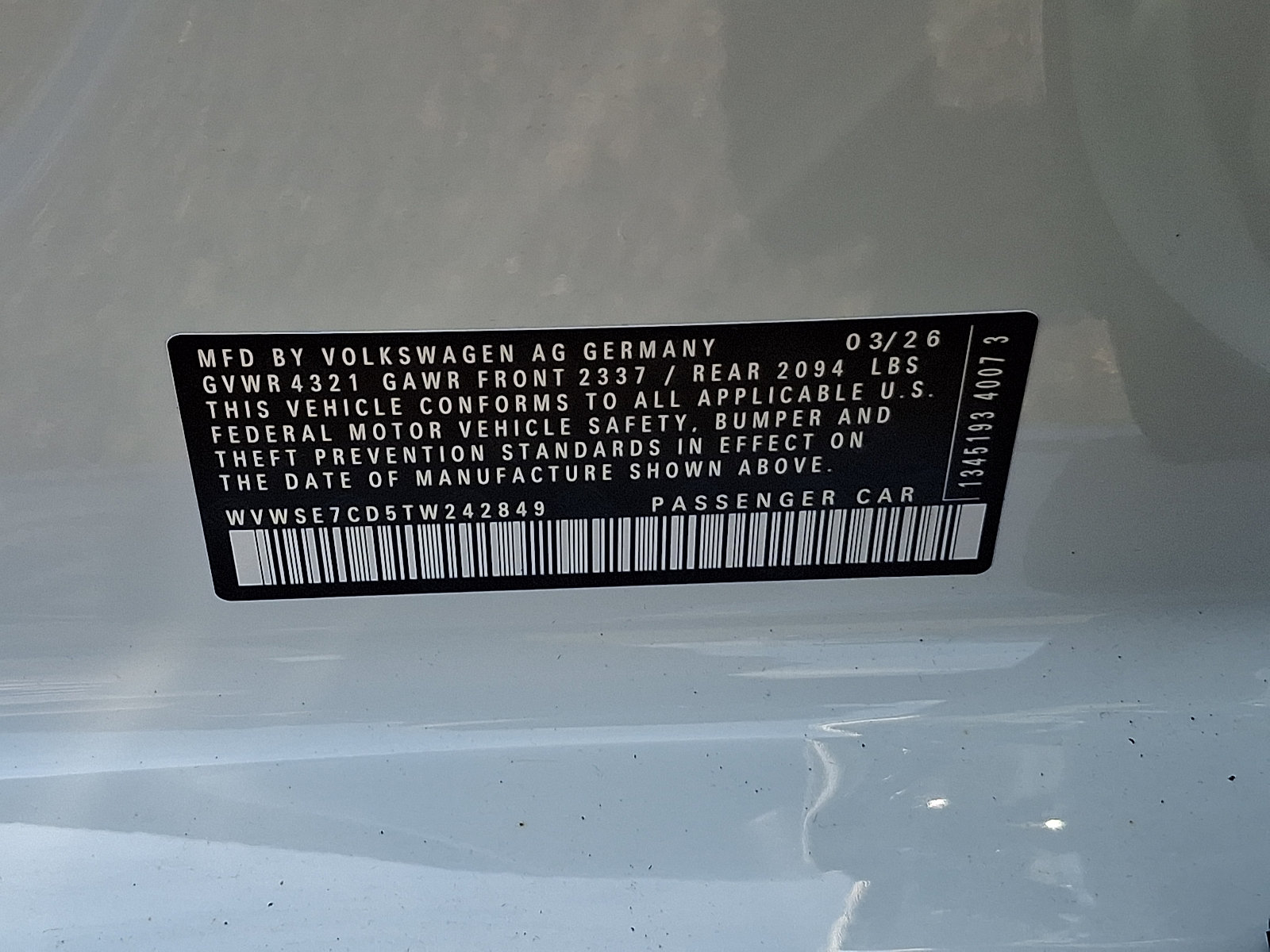 New 2026 Volkswagen GTI SE FWD image 10