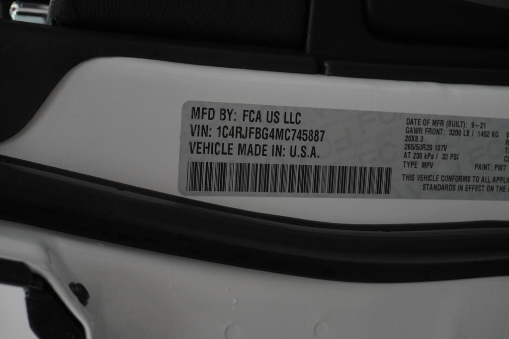 Certified 2021 Jeep Grand Cherokee Limited w/ Quick Order Package 28K 80th image 55