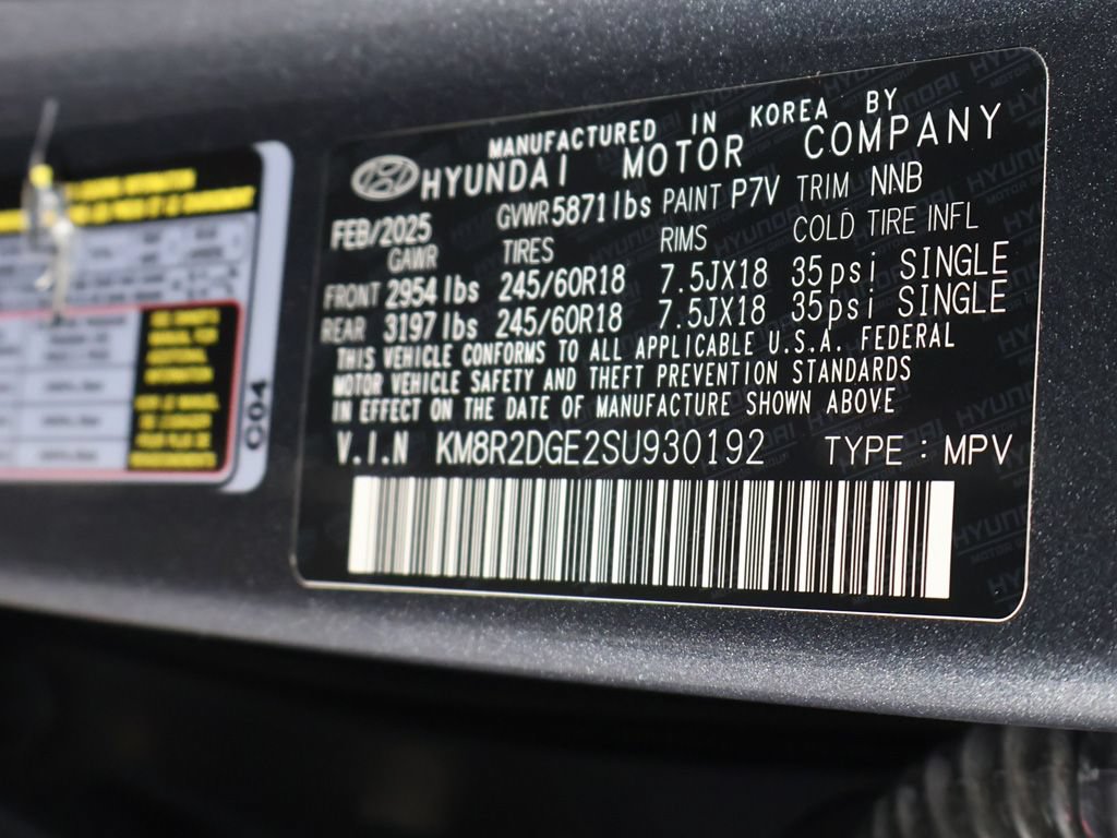 Used 2025 Hyundai Palisade SEL AWD/4WD image 53