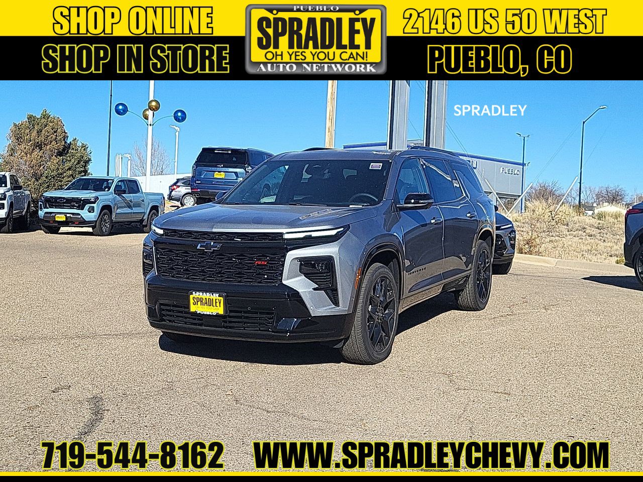 New 2026 Chevrolet Traverse RS image 1