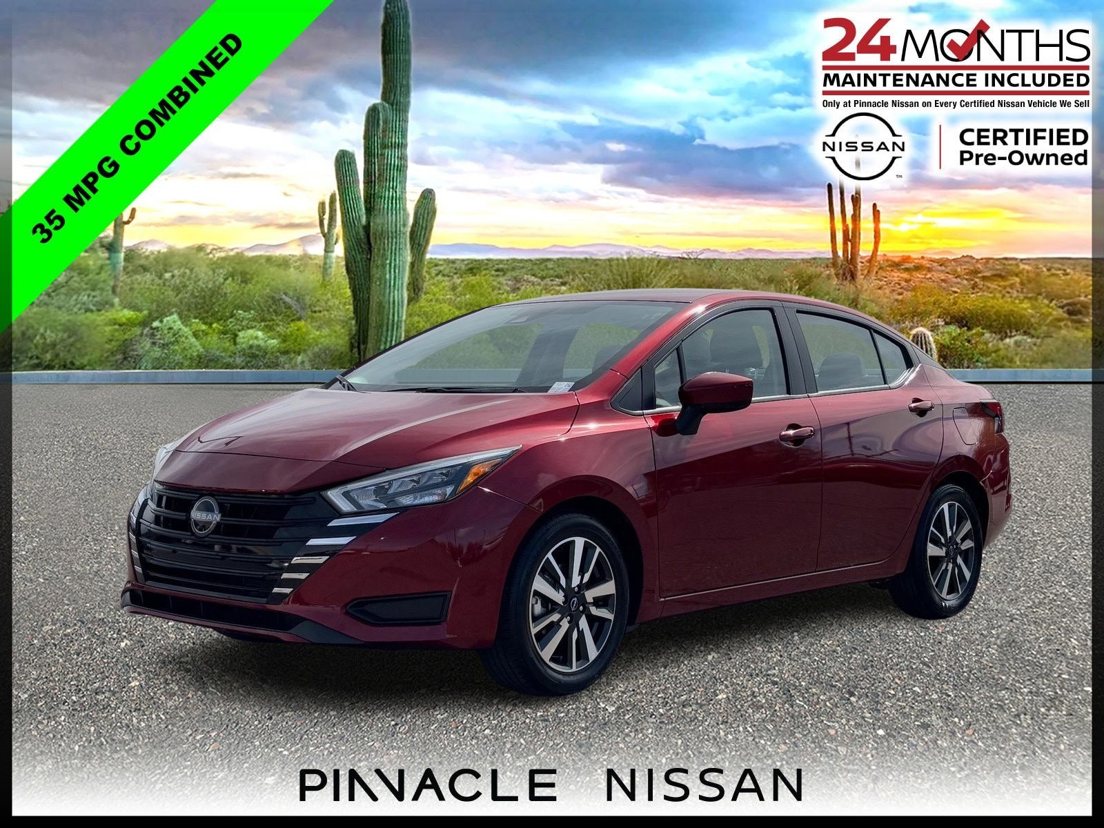 Certified 2025 Nissan Versa SV FWD image 1