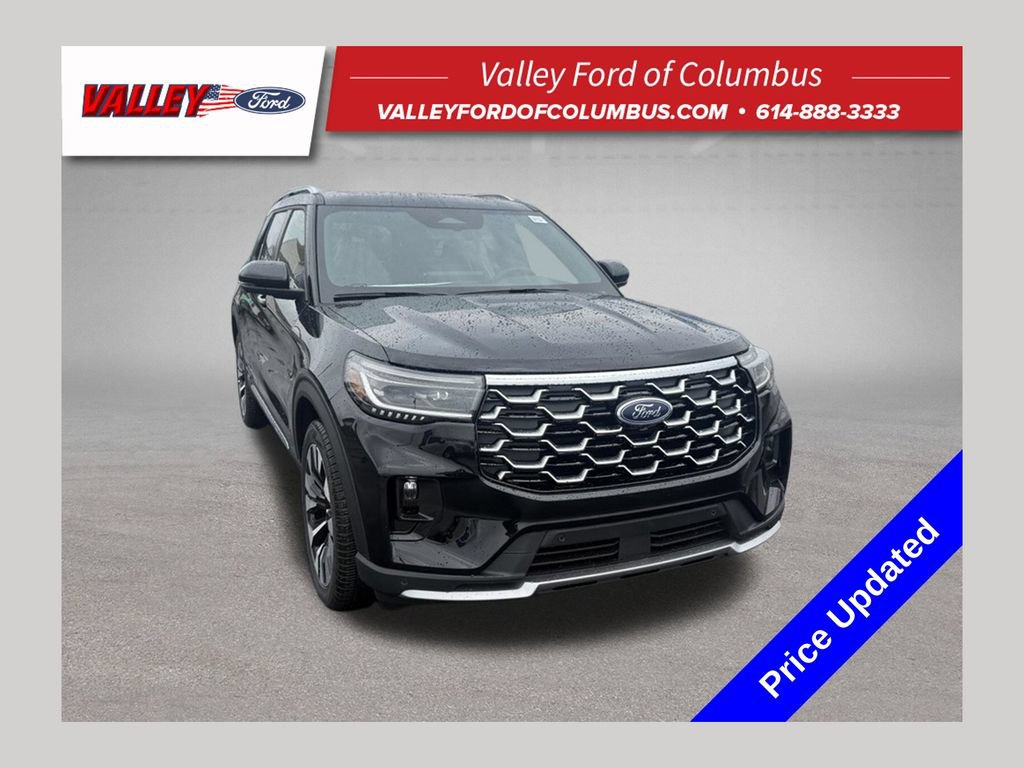 New 2026 Ford Explorer Platinum