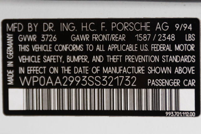 Used 1995 Porsche 911 Carrera image 85