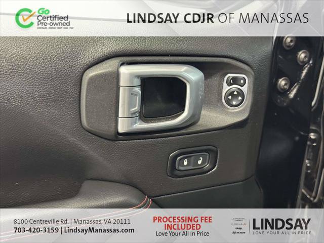 Certified 2020 Jeep Wrangler Unlimited Rubicon AWD/4WD image 31