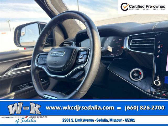 Certified 2024 Jeep Grand Wagoneer L Series II w/ Quick Order Packagew 28T AWD/4WD image 46