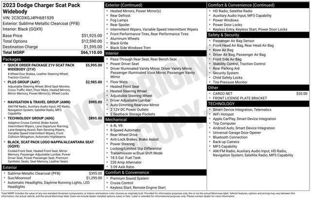 Used 2023 Dodge Charger Scat Pack image 60