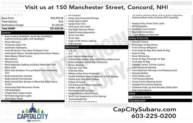 Used 2023 Subaru Forester image 1