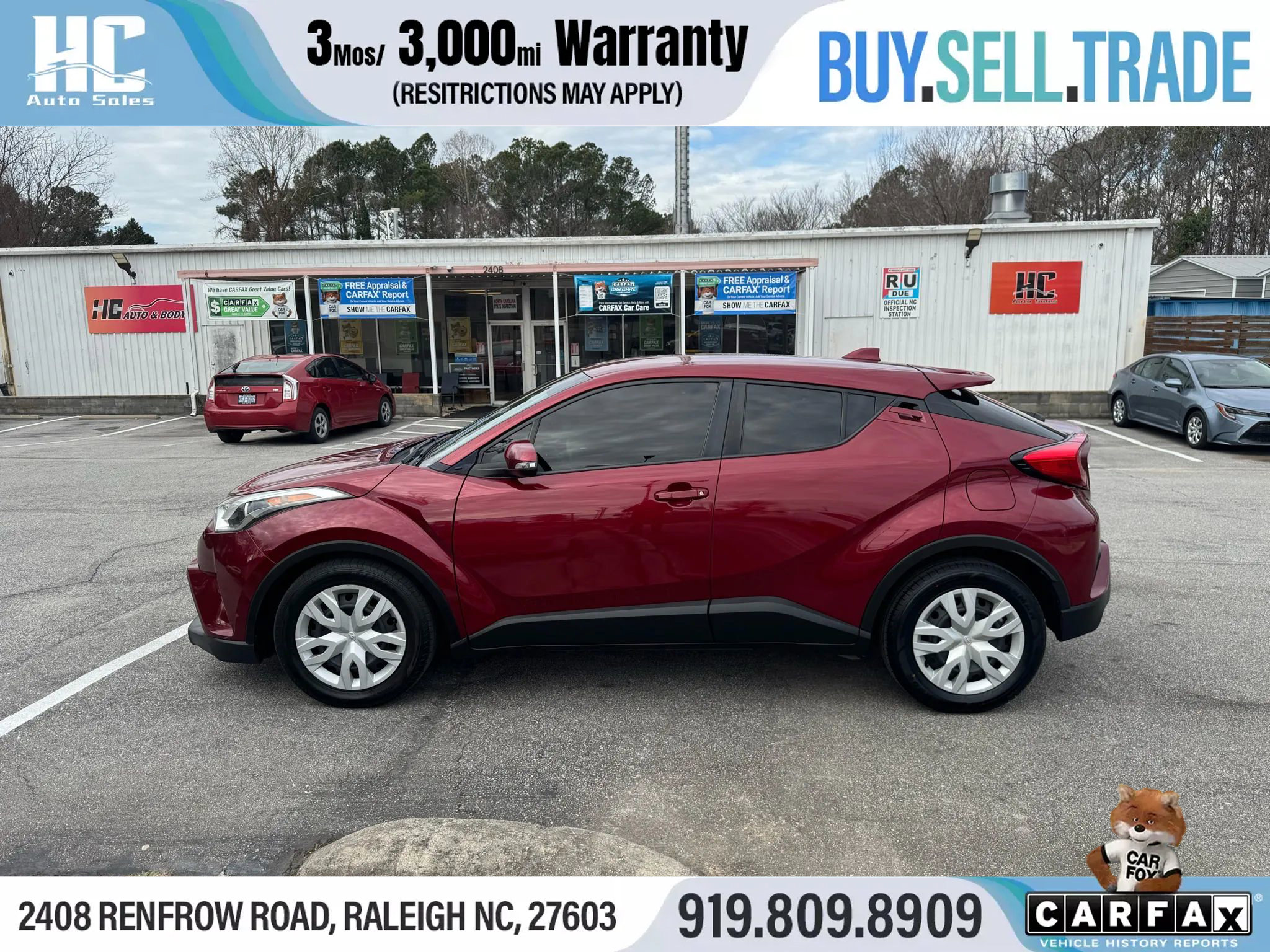 Used 2019 Toyota C-HR LE image 2