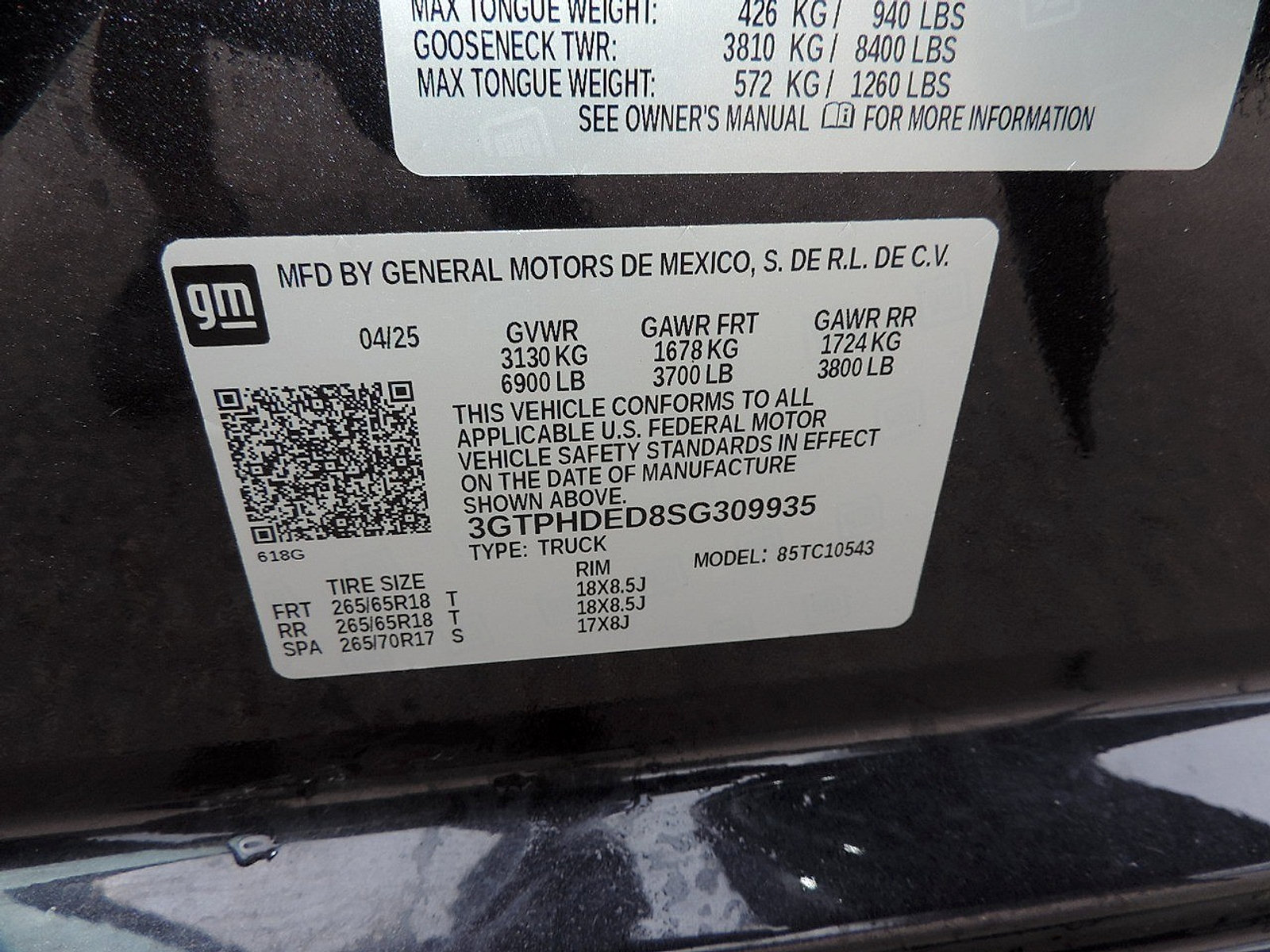 Used 2025 GMC Sierra 1500 SLT RWD image 13
