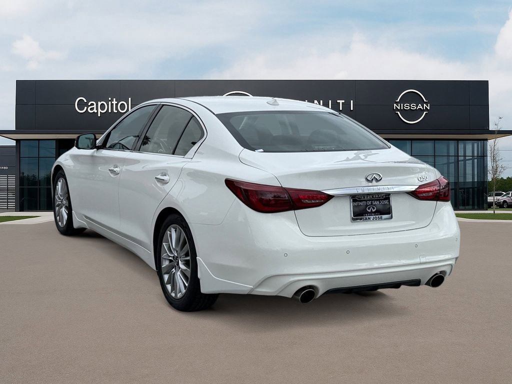 Used 2021 INFINITI Q50 Luxe w/ Cargo Package image 7