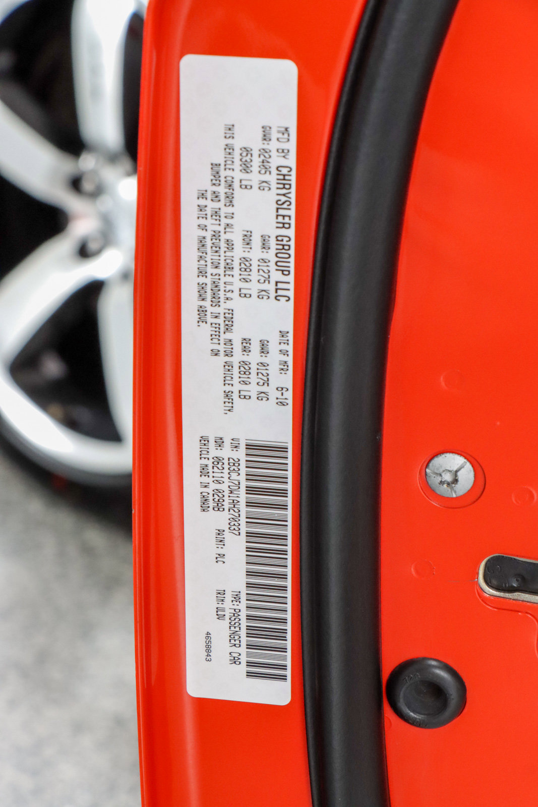 Used 2010 Dodge Challenger SRT8 image 29