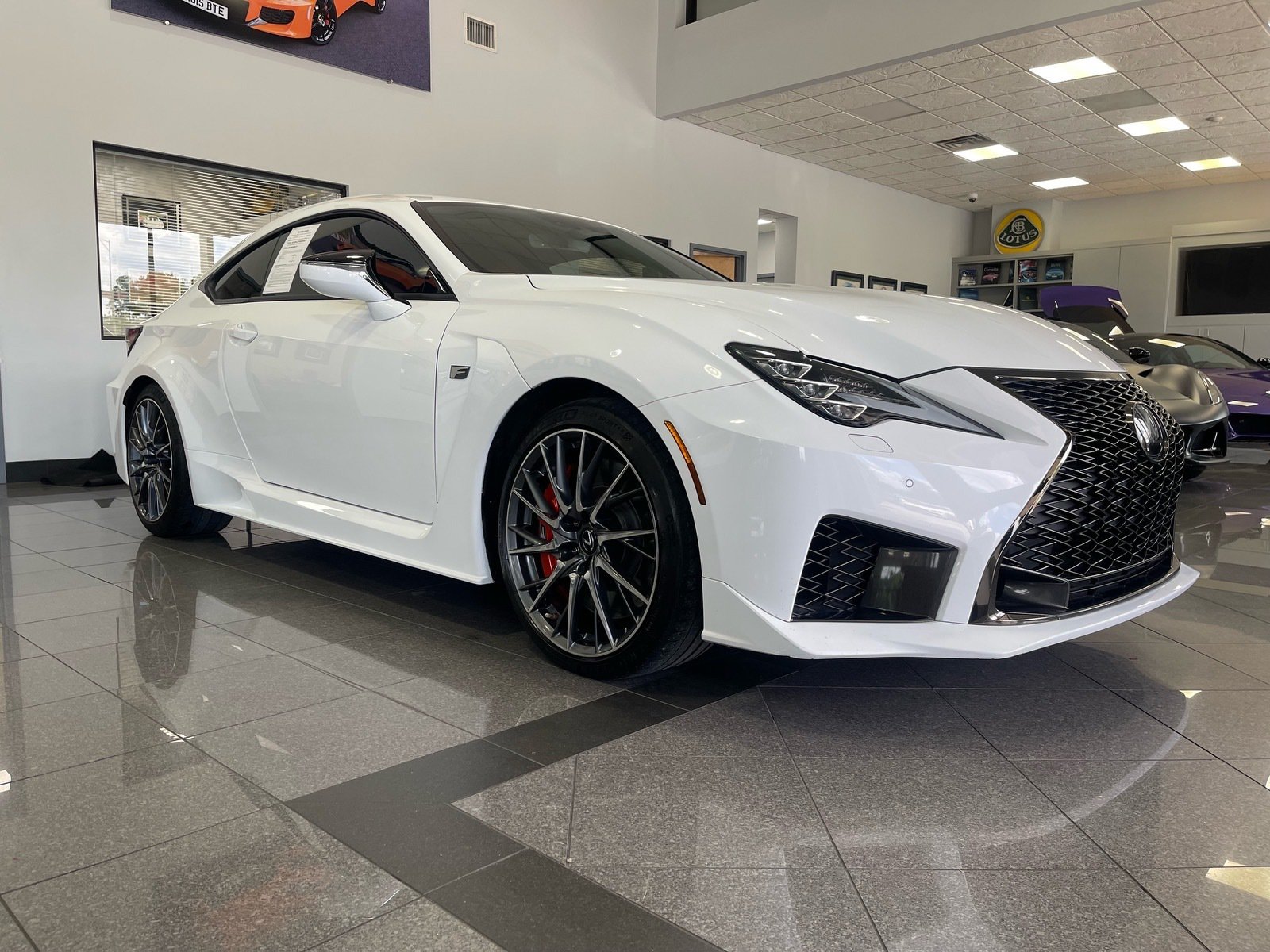 Used 2021 Lexus RC F w/ Premium Package RWD image 7