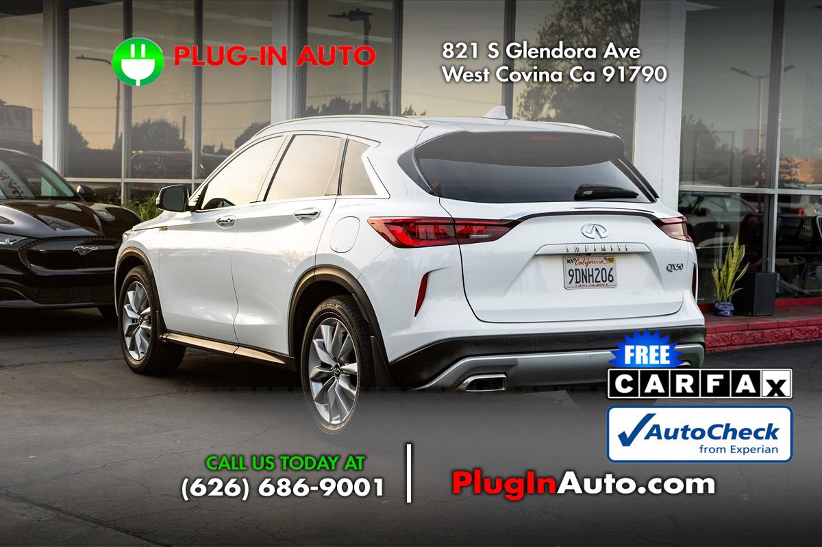 Used 2022 INFINITI QX50 Luxe FWD image 3