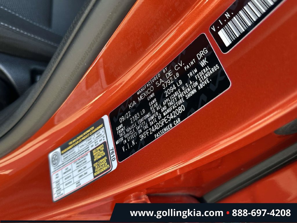 Certified 2023 Kia Forte LXS w/ LXS Technology Package FWD image 31