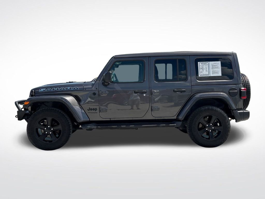 Used 2022 Jeep Wrangler Unlimited Sahara AWD/4WD video 2