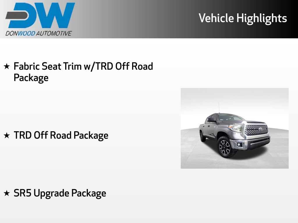 Used 2018 Toyota Tundra SR5 w/ TRD Off Road Package AWD/4WD image 6