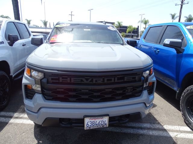 Used 2024 Chevrolet Silverado 1500 Custom w/ Turbomax Blackout Package RWD image 6