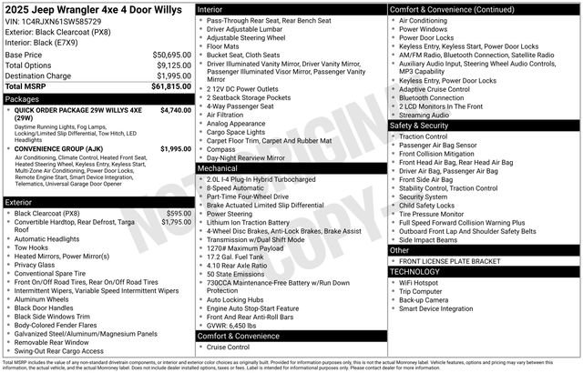 Used 2025 Jeep Wrangler Unlimited Sport S 4xe image 7