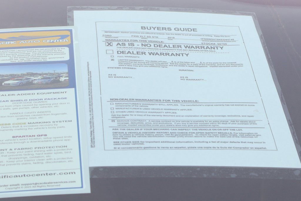 Used 2019 Ford F550 4x4 Crew Cab Super Duty image 56