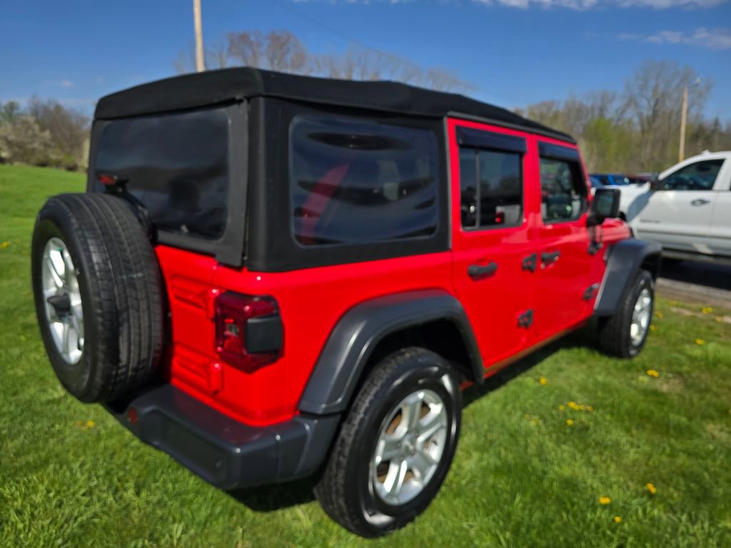 Used 2018 Jeep Wrangler Unlimited Sport S AWD/4WD image 7