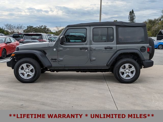 Used 2021 Jeep Wrangler Unlimited Sport image 9