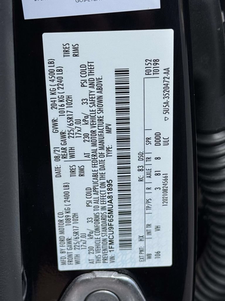 Used 2021 Ford Escape S AWD/4WD image 30